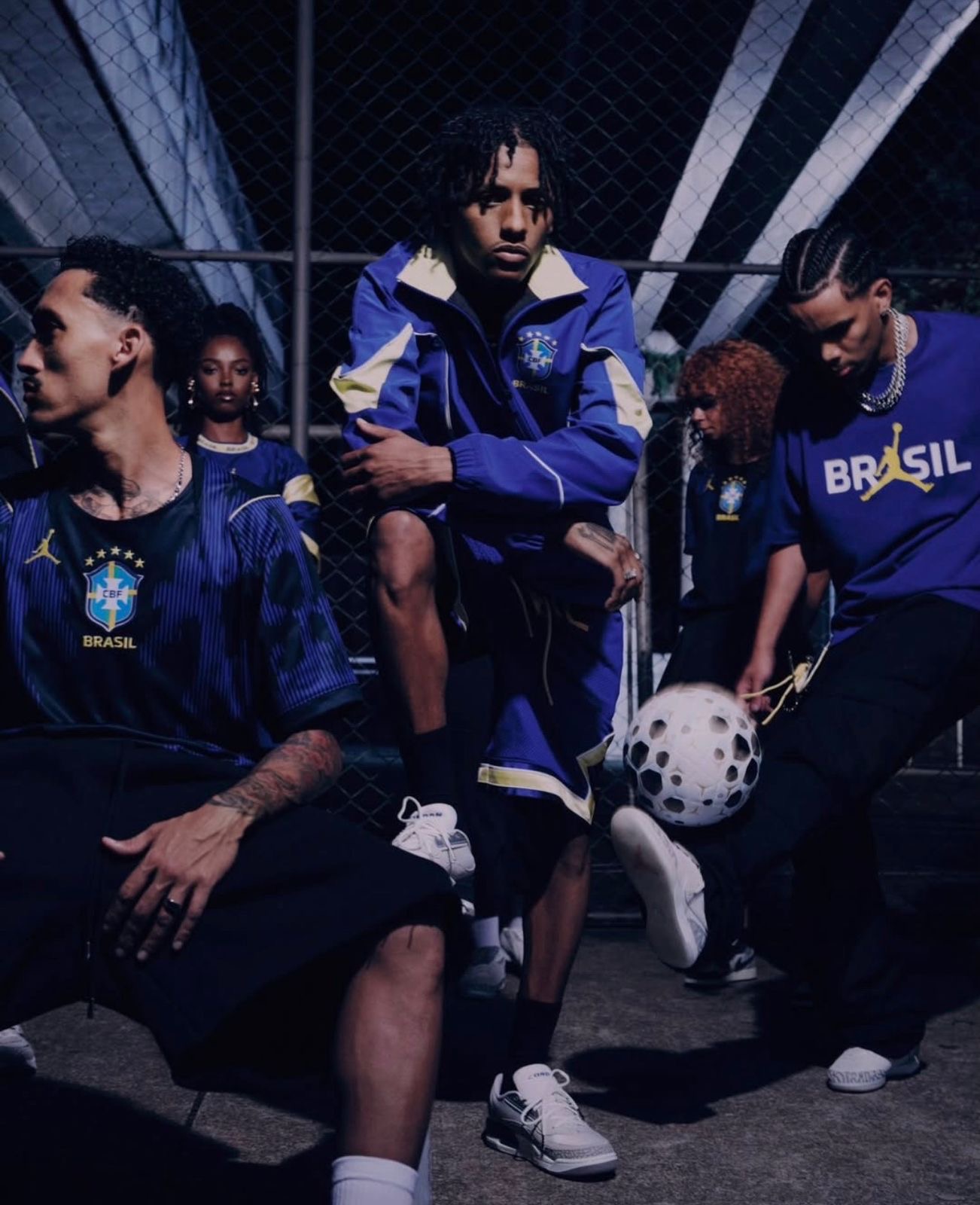 fbba375f-d05f-475e-a5b0-964e7af3065c Kay-G estreia campanha da Seleção Brasileira com a Jordan Brand